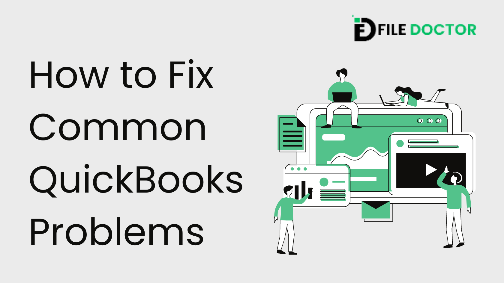 How to Fix Common QuickBooks Problems