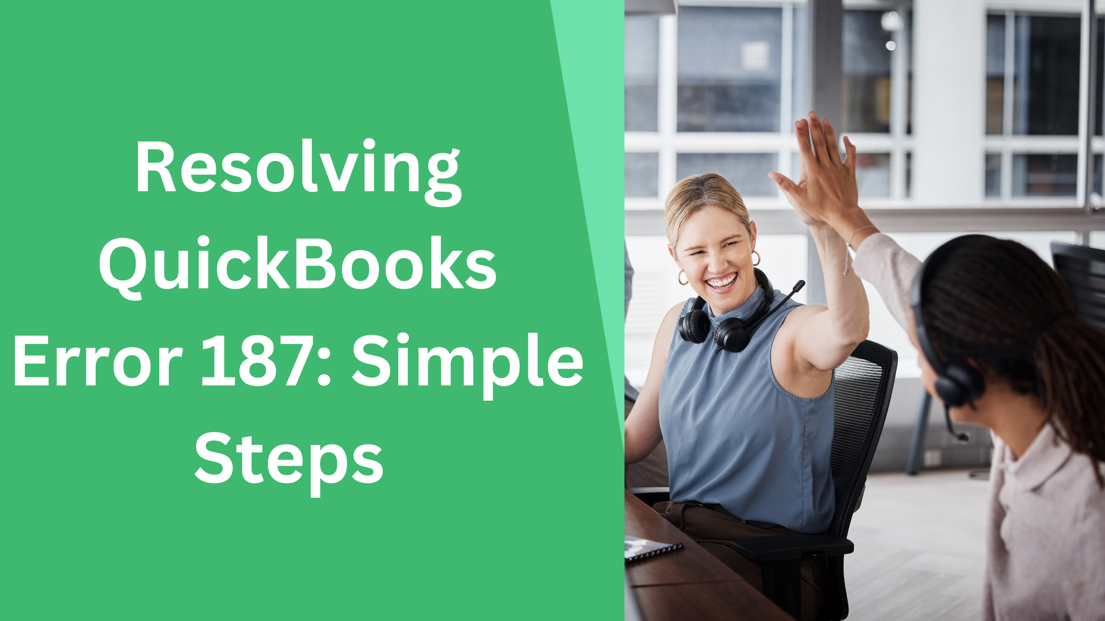 Resolving QuickBooks Error 187